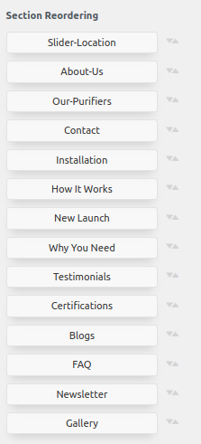 Final Step in Menu