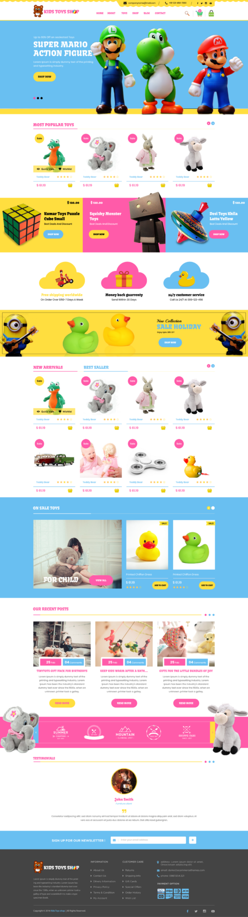 Premium Kids WordPress Theme