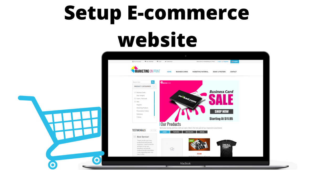 ecommerce website