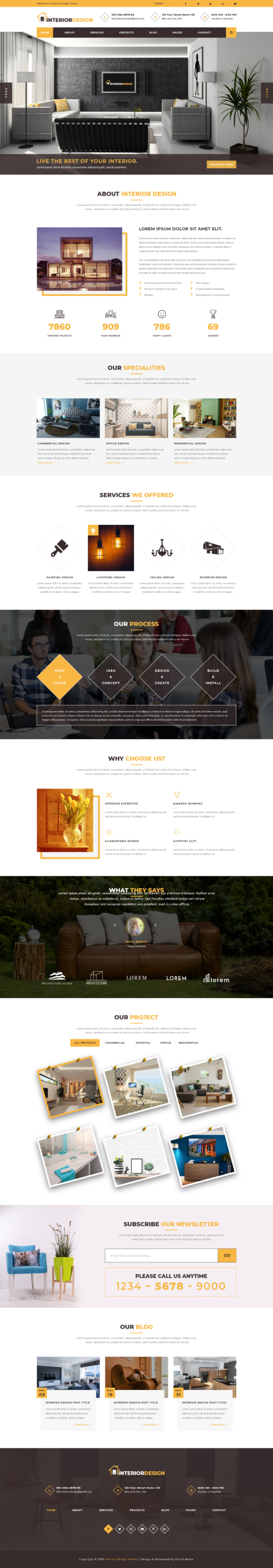 Interior Design WordPress Theme