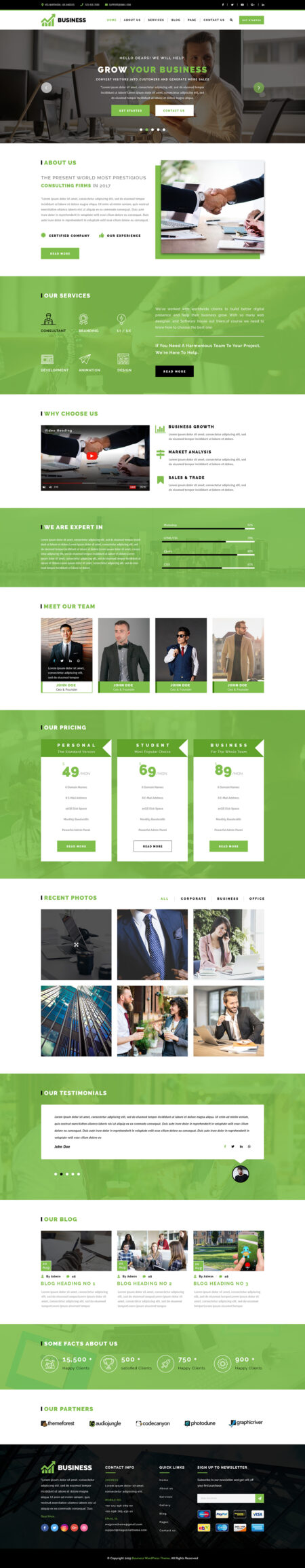 Business WordPress Theme