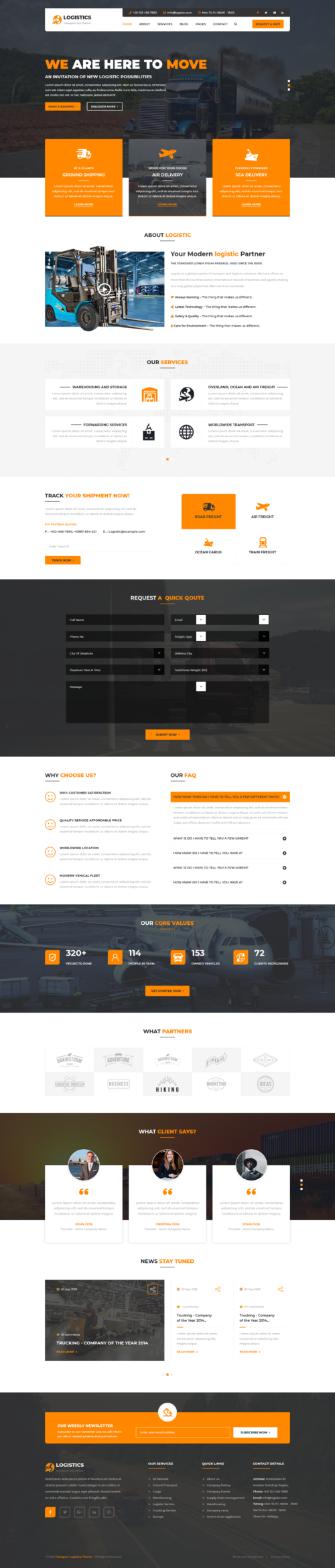 Cargo WordPress Theme